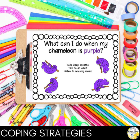 Self-Regulation BUNDLE Self-Regulation Counseling Lesson and Data Tracker